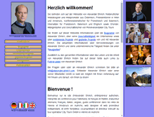 Tablet Screenshot of alexander-ehrlich.com